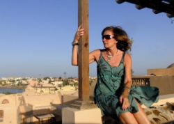 Gerogina Cole living in El Gouna, Egypt